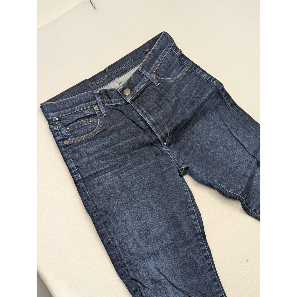 Citizens of Humanity Rocket High Rise Skinny Jeans Blue Indigo 30 Womens